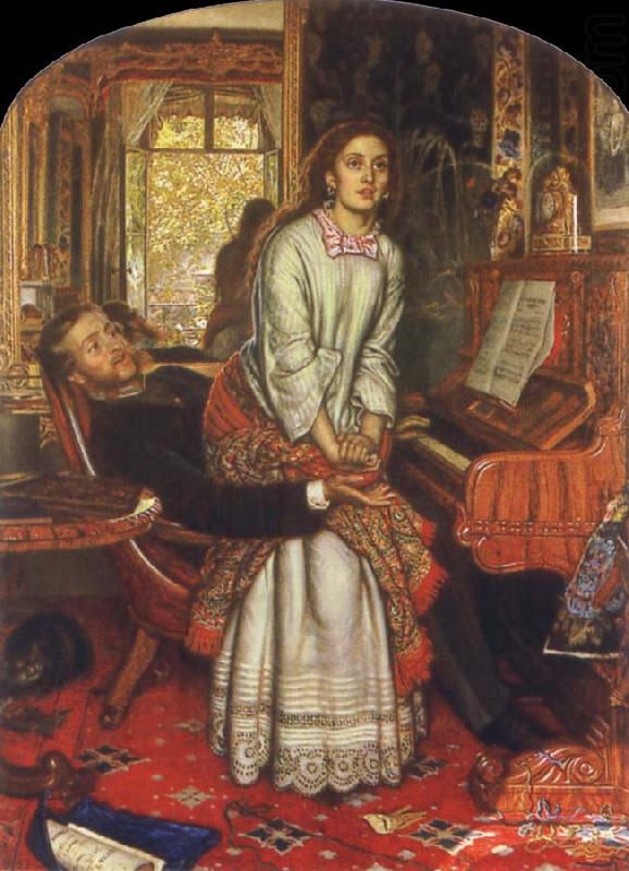 William Holman Hunt The Awakening Conscience china oil painting image